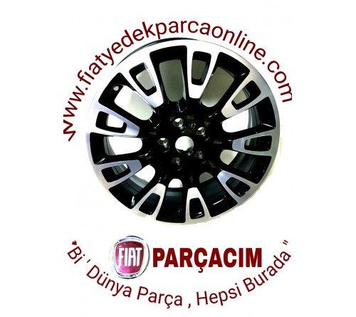 CELIK JANT 16"  INCH , FIAT DOBLO PREMIO  BLACK 2015 MODEL VE SONRASI , ORJINAL FIAT YEDEK PARCA , 735617658